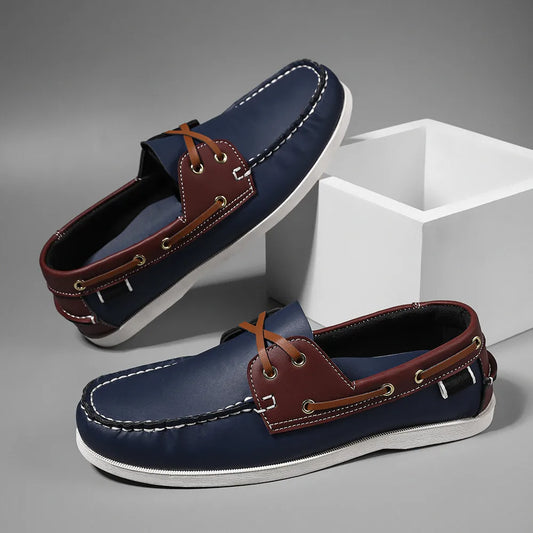 Men’s Casual Apron Toe Loafers
